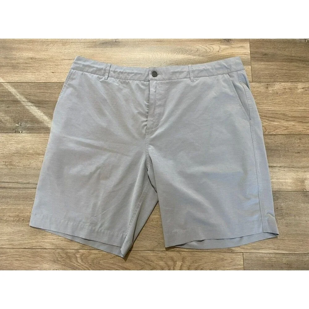 Faherty All Day Shorts Mens 38 Gale Gray Drawstring 9